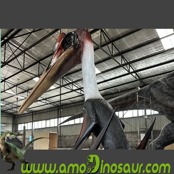 Amusement Park Animated Life-Size Robotic Dinosaur Pterosaur